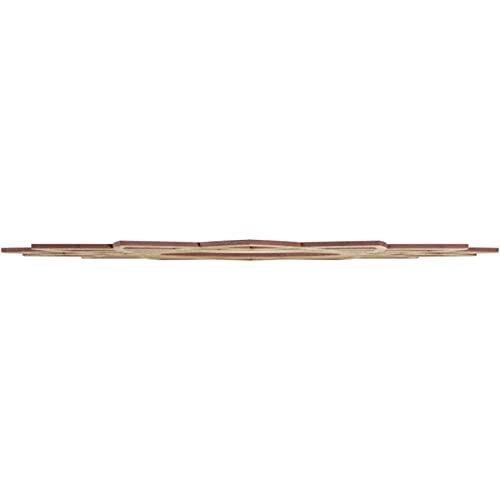Image of Ekena Millwork 24 inchOD x 9 1 /4 inchID x 3 /8 inchT Eleanor Wood Fretwork Pierced Ceiling Medallion, Birch