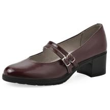 CLIFFS BY WHITE MOUNTAIN Women's Hunta Cushioned Double-Strap Mary Jane Pump