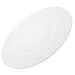 VICASKY Turntables for Vinyl Records Turntables for Vinyl Records Turntable Platter Silicone Mat White Rubber Slipmat Universal for Vinyl Record Players Replacement Accessories