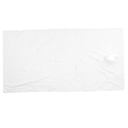 HAPINARY Beauty Salon Massage Cloth Ergonomic Face Hole Cover for Soft Massage Towel for Clinics Spas and Tattoo Shops Easy to Use Reduces Laundry Efforts