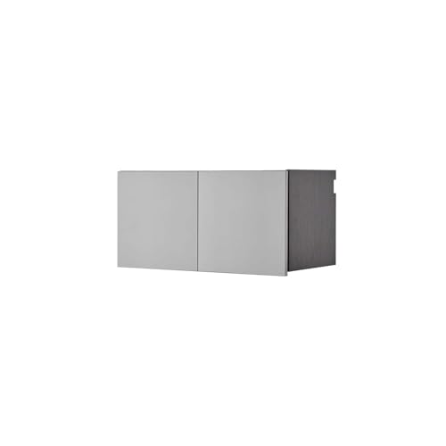 Image of Maykoosh Wall Mounted Storage Cabinet with Doors & Shelves Garage & Home Organization Metal /63x1x20 Top