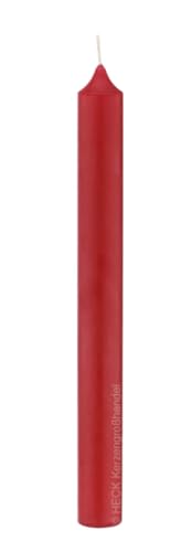 Kopschitz Kerzen Vela de altar (vela), color rojo, 250 x 30 mm de diámetro, 1 unidad