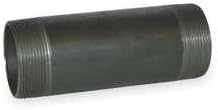 2 x 7 NPT Threaded Black Pipe Nipple
