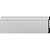 Ekena Millwork BBD04X01BA-CASE-8 Baseboard Moulding, Factory Primed