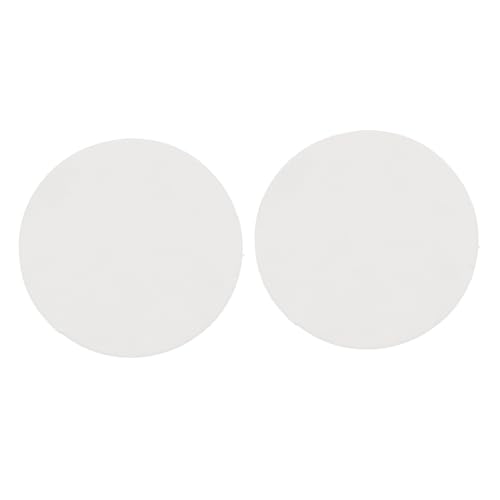 BUGUUYO 2-Pack 47mm Synthetic Lab Filter Paper Medium Flow Oil Test Paper for Autoclaves Wide Mouth Jars