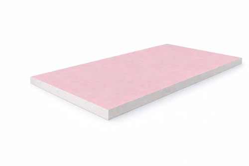 Lastra Cartongesso FIRE GKF 120x60 cm Spessore 13 mm – Pannello Antincendio per Pareti, Contropareti e Controsoffitti – Uso Edile – LEMAG SRL