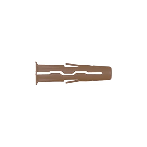 Rawlplug Uno Universal Screws and Wall Plugs Set 7mm BROWN - Image 2