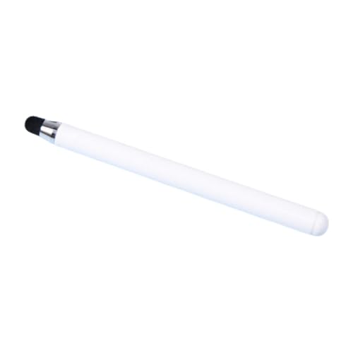 Besga 伸縮式教師用ポインター 伸縮式ハンドヘルドプレゼンター 高感度スタイラスペン 学校教育用ホワイトボードソファ用, 白