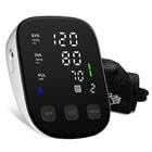 Tensiomètre Électronique Bras, Appareil de Mesure de la Tension Artérielle Automatique avec Grand Écran LCD, Brassard Large 22-42 cm, Mémoire 2x90 Utilisateurs, Calcul Moyenne 3 Mesures