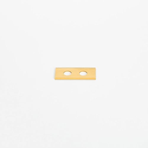 30 x FurniSafe Titan Klingen für Mähroboter kompatibel mit Worx Landroid, Landxcape, Einhell (0.9 mm; 2 Löcher) inklusive Schrauben – Bild 3