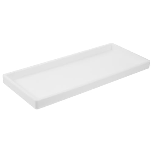 Bandeja de silicona para baño rectangular antideslizante de gran capacidad 2