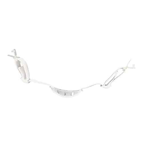 kowaku Adults Unisex Helmet Chin Strap Accessories Polyester Chin Band Hard Hat Chinstrap for Construction Skiing, White