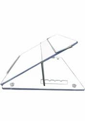 READAT Acrylic Table Top Elevator Writing Desk Standard 7mm Thickness - Transparent Color with Height Adjustable 21 * 15 Inch Size