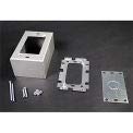 Deep Switch & Receptacle Box, 1-Gang, 120V, 15A, 4-5/8"L