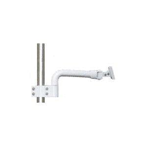 ライブクリエータ DAS2-18P40 液晶モニター用ポール取付用アーム スネークアーム/アイボリー/ポール取付38.5Φ VESA75 100対応