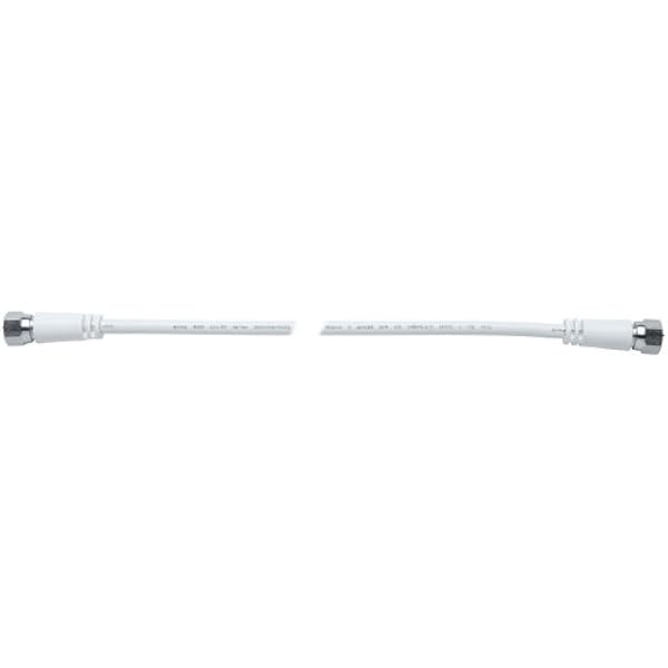Axing MAK 040-80 podwójnie ekranowany kabel krosowy klasy A z wtyczką F 0,40 m