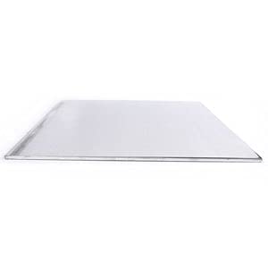 2024 Aluminum Sheet, Unpolished (Mill) Finish, T3 Temper, AMS QQ-A-250/4/ASTM B209/AMS 4037, 0.063" Thickness, 12" Width, 12" Length, OnlineMetals