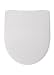 Produktbild Hamberger 539199 WC-Sitz (Toilettensitz) Samar Slim, weiß, mit SoftClose, Take-off Steckscharnier Edelstahl