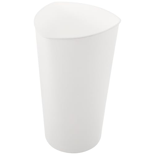 Seau à fleurs en plastique blanc petit récipient pour fleurs de table