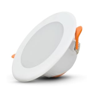 Urbotec Concealed 7-Watt Round Super Bright LED Panel Ceiling Light | Surface Lights for Ceiling | LED Ceiling Lights for Home & Hall (Warm White 3000k) (Pack of 2) 220V - 240V