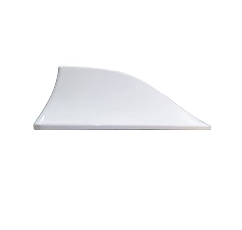 Image of Shark Fin Roof Antenna Aerial ABS AM /FM Radio Signal Compatiable with Creta T-2 White