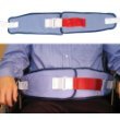Wheelchair Seatbelt Resident Release Soft Belts - Velcro with Red Loop