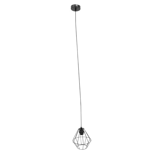WOONEKY Lámpara de Techo Colgante de Hierro Vintage Lámpara Industrial sin Bombilla para Restaurantes y Cafés Diseño Elegante y