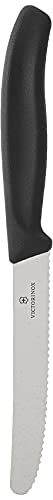 Victorinox Swiss Army Swiss Classic Cutlery Serrated Steak Knife Set, Round-Tip, 4.5-Inch, 4-Piece, 2.3 #TOP2