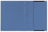 25X Kanzleihefter B ungefalzt - Rechtsheftung/Linksheftung, 1 Tasche, 1 Abheftvorrichtung, blau Connect KF15805 blau