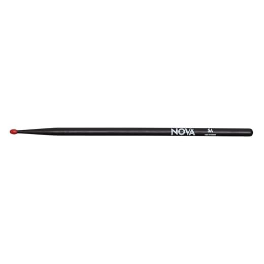 Vic FIrth - Baquetas NOVA - 5AN - Punta de Nailon - color negra