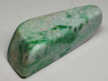 Amazon.co.jp: 鮮緑 181g 翡翠 原石 ヒスイ 鉱物 鑑賞石 糸魚川