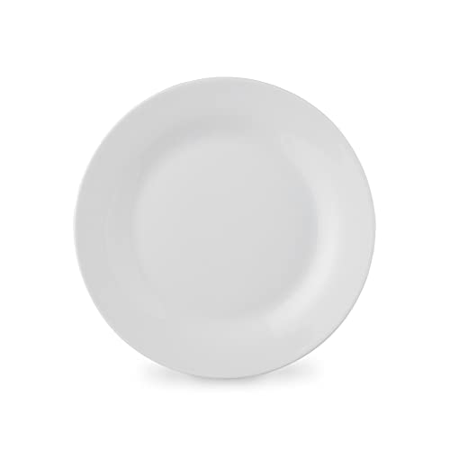 Lewis's Elegant White Arctic Dinnerware Set (16 Pieces) - High-Quality Porcelain Dinner Plates, Bowls, and Side Plates for Stylish Dining - Image 6