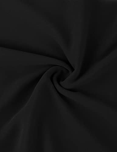 Lotusmile Women's Loose Flouncing Flutter Sleeve Double-Layered Shirt Chiffon Elegant Dressy Blouse Work Tops