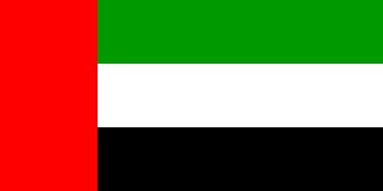 United Arab Emirates UAE 3'x2' Flag