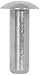 Imperial 73070 Full Brazier Head Buck Rivet, 3/16 X 7/16, Pack-500