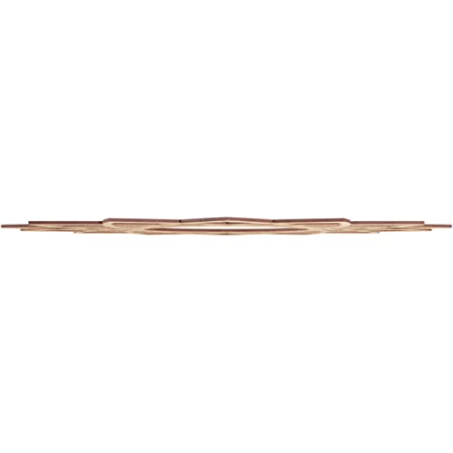 Image of Ekena Millwork 32 inchOD x 12 3 /8 inchID x 3 /8 inchT Eleanor Wood Fretwork Pierced Ceiling Medallion, Alder
