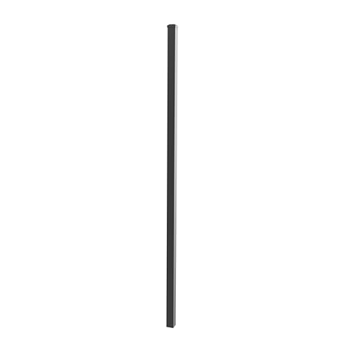 Deckorators 2 in. x 2 in. x 84 in. Aluminum Fence Post...