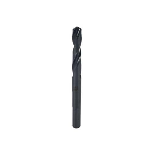 13,5 mm Spiralbohrer, 4341 HSS, metrisch, reduzierter Schaft, 1/2-Schaft, 135°-Split-Anschnitt, Industriebohrer für Metalle, Kunststoffe und Holz