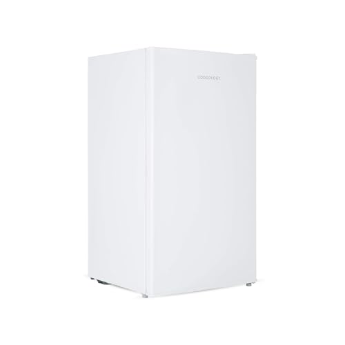 Cookology UCIF93WH Freestanding under counter Fridge in White - 93 Litre Capacity - Adjustable Temperature Control & Legs - With Chiller Box