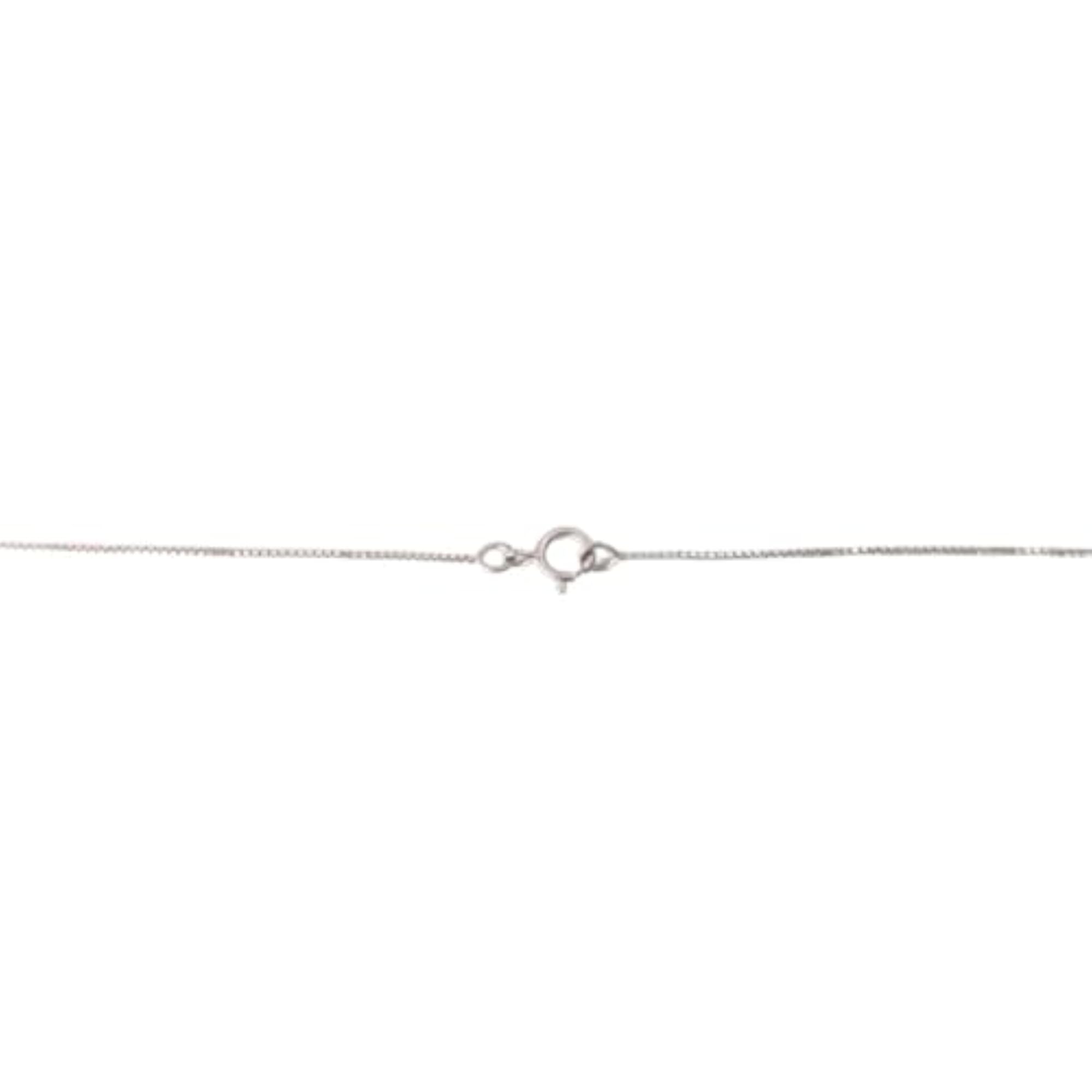 Women's 925 Sterling Silver Sky Bloom Pendant Necklace, Adjustable