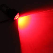 CS GLARE Strobe LED Light for Bikes And Car (Pack of 2) (Red And Blue)