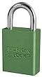 6 Pack of American Lock Padlock With 1 1/2" Solid Aluminum Body 1" Shackle