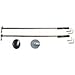 Stand-Off Brackets Pad Rod Inflatable Black