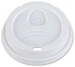 Dixie D9542 Dome Drink-Through Lid, Fits 12-16 oz Paper Hot Cups