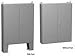 Hammond Manufacturing 1422A8 NEMA12 TWO DR ENC52X42X8