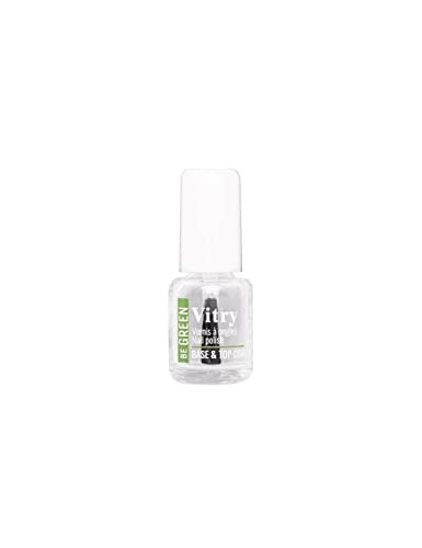 Vitry Be Green Vernis à Ongles Base & Top Coat 6 ml
