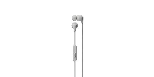 Skullcandy Inkd+ in-Ear Wired Earbuds Microphone Works with Bluetooth Devices and Computers - Mod White