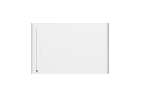 BESTHERM - Radiateur électrique fixe à inertie sèche céramique 1500W Bestherm ALBA horizontal blanc