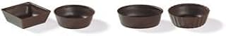 Pastry Chef's Boutique Belgian Premium Chocolate Cups for Exquisite Mini Desserts Wedding Buffet Partie Sweet Tables Restaurant Dessert - Petit Fours Assorted Ø50mm - 168 pces