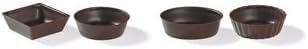 Pastry Chef's Boutique Belgian Premium Chocolate Cups for Exquisite Mini Desserts Wedding Buffet Partie Sweet Tables Restaurant Dessert - Petit Fours Assorted Ø50mm - 168 pces